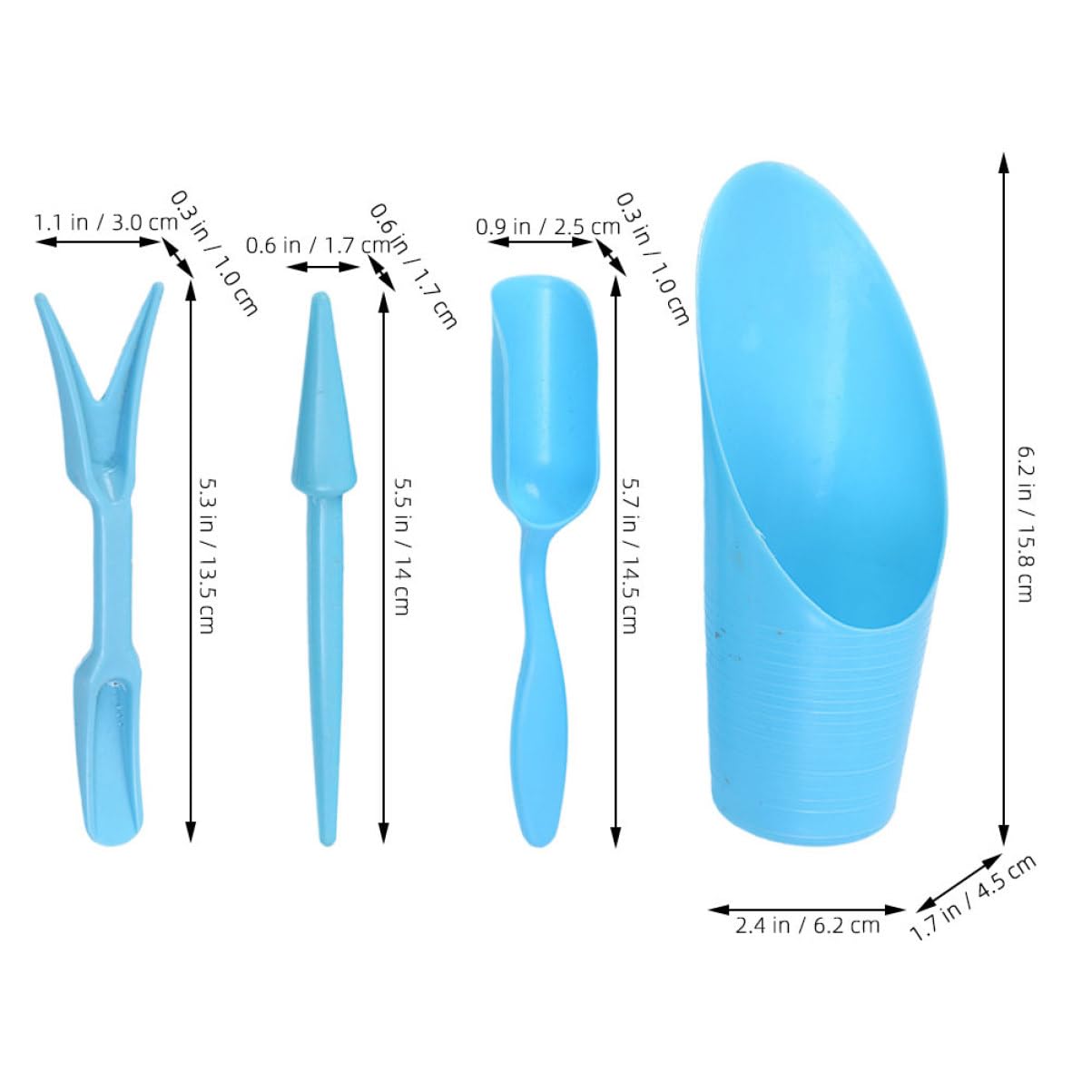 4pcs/set, Plastic Durable Buck - Plant Parent Tools 评论和价格