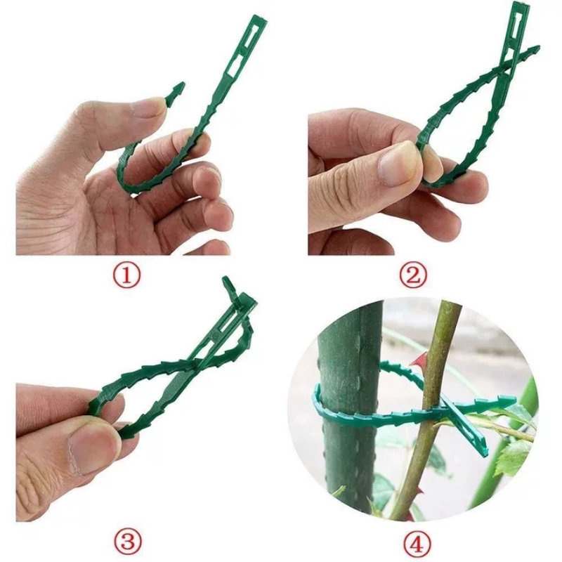 Reusable Garden Cable Ties Pla - Plant Parent Tools 评论和价格