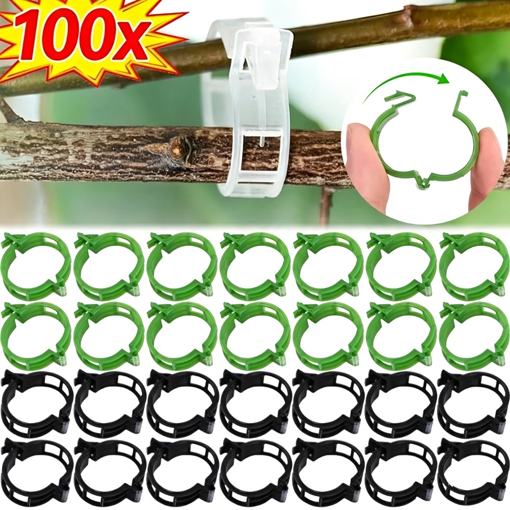100/10PCS Plant Support Clips  - Plant Parent Tools 评论和价格