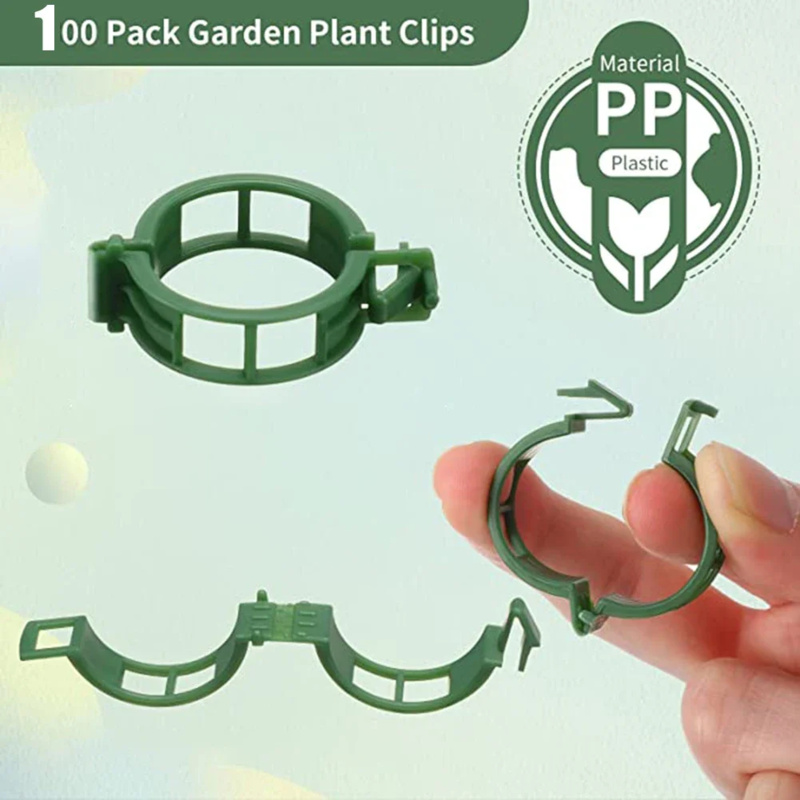 100 PCS/ Plant Support Clip Pl - Plant Parent Tools 评论和价格