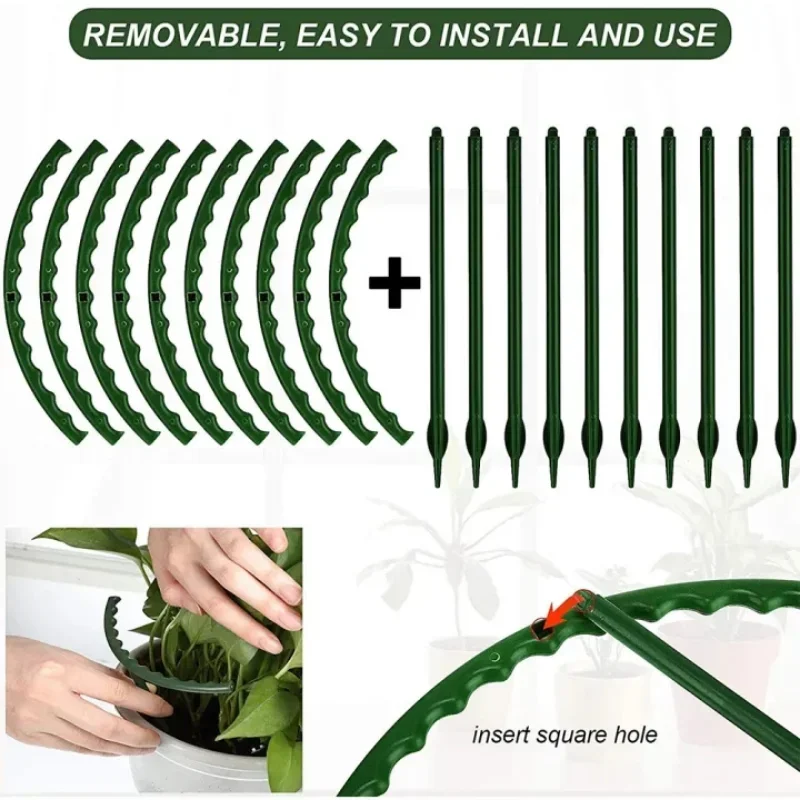 Plastic Plant Support Pile Sta - Plant Parent Tools 评论和价格